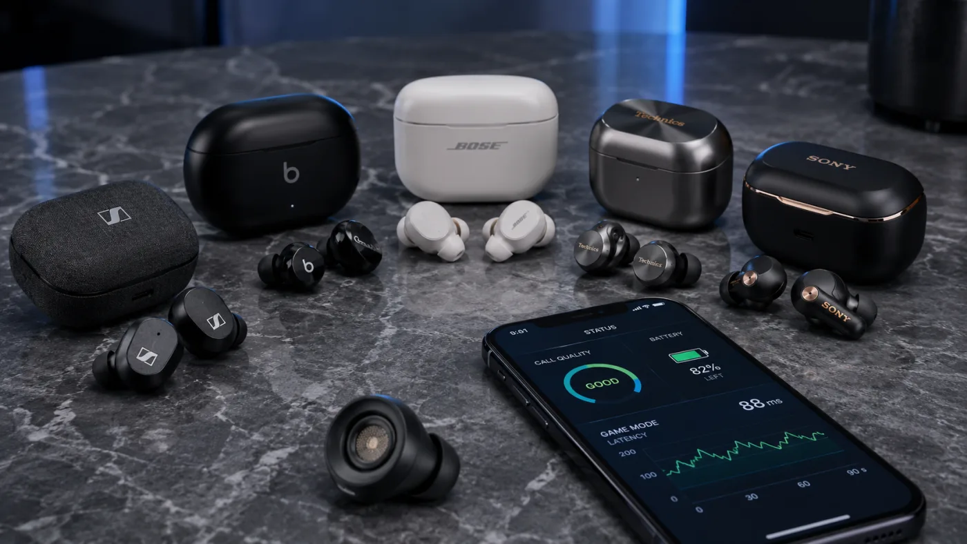 Best Earbuds in 2026: ANC, Call Quality, Battery Life and Gaming Latency Explained