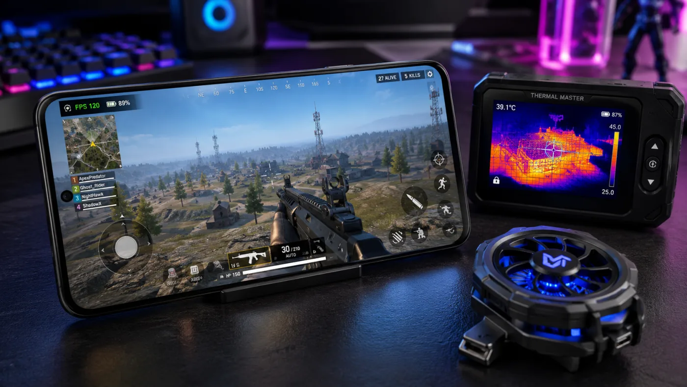 Best Gaming Phones in 2026: Performance, Cooling, Battery and Display Explained